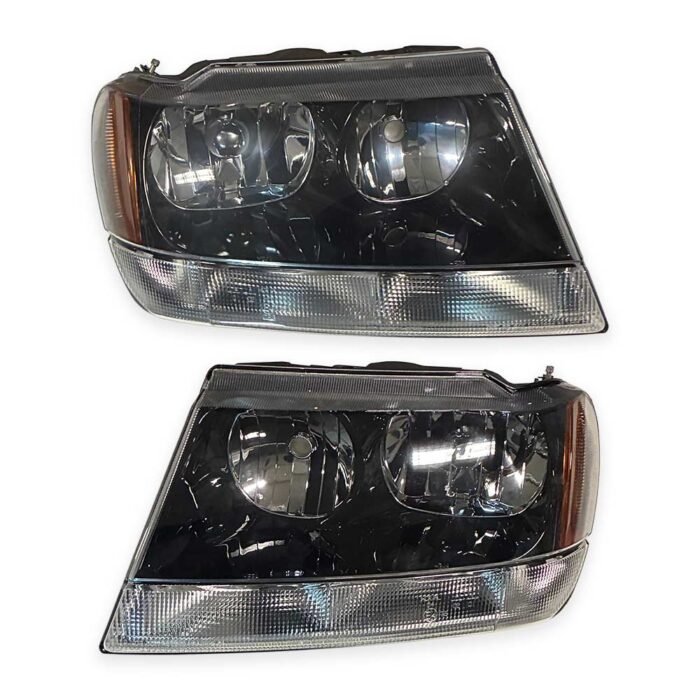 Grand Cherokee WJ Sağ, Sol Ön Far Takım 1999-2004 İç Reflektör Siyah